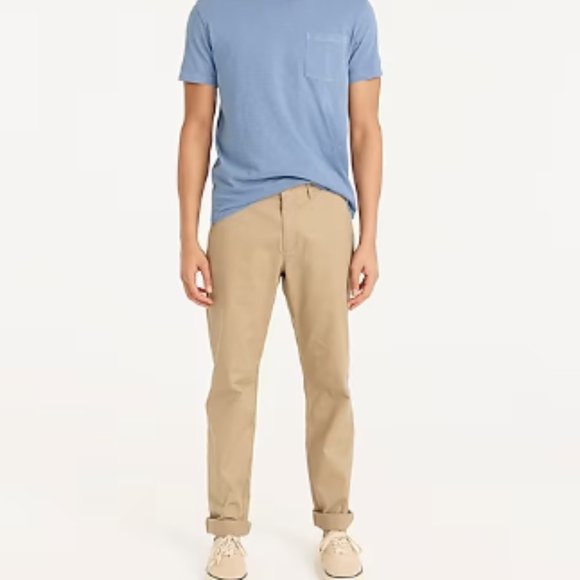 J Crew 770™ Straight-fit stretch chino pant, 32 x 34, Tan BACK TO SCHOOL! - Picture 1 of 6